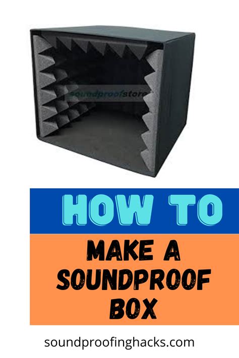 soundproof box design